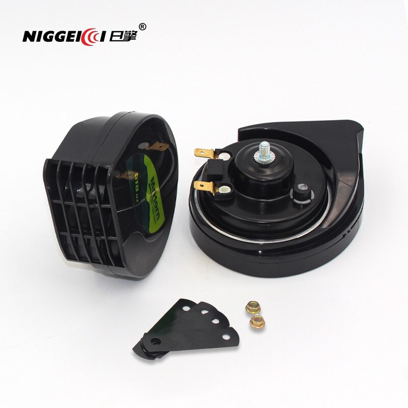 The sound of motorcycle horn is loud and bright, and the installation is convenient. 12V is greater than or equal to 105dB