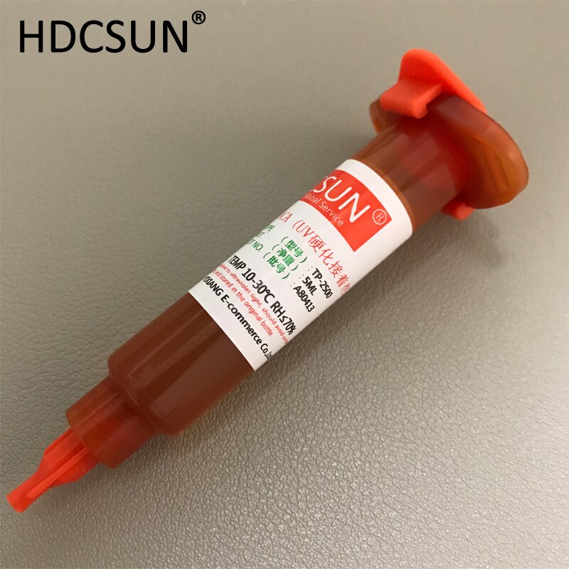 tp-2500 UV Glue LOCA Liquid Optical Clear adhesive 5ml tp2500 uv glue for smart phone glass lens Repair