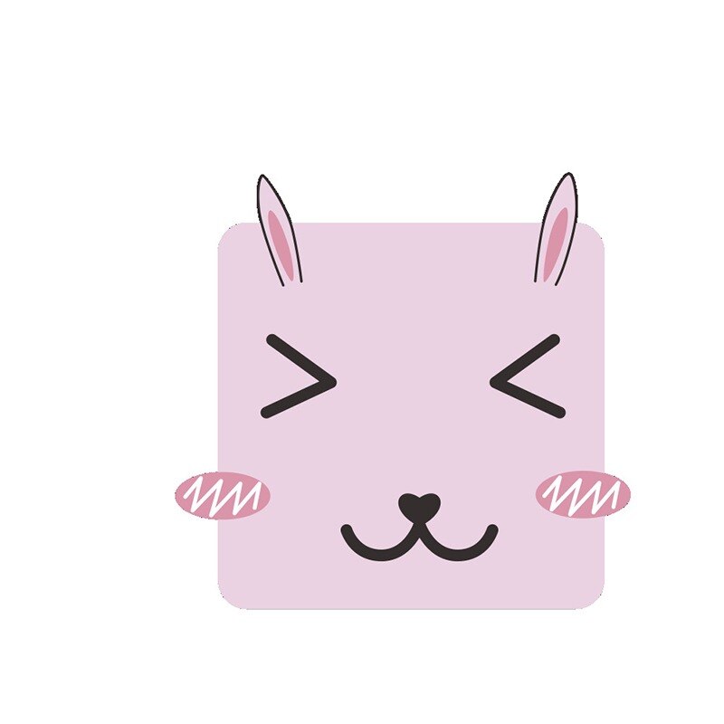 3Pc Carton Cute PVC Home Decor Switch Stickers Wall Decal Sticker Light Kawai Pink Mouse Animal Home Decal Murla Decoration: 2