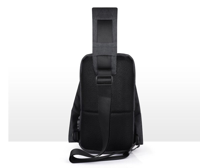 Corée Style unisexe sac à bandoulière poitrine Pack décontracté multifonction épaule pour hommes et femmes voyage messager