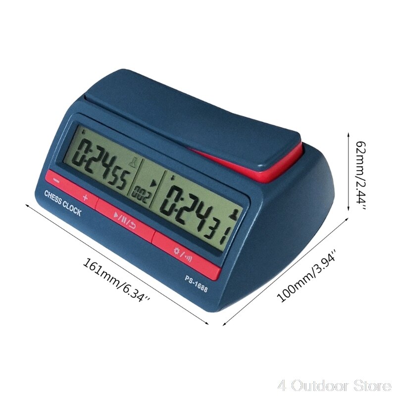Advanced Chess Digital Timer Chess Clock Count Up Down Board Game Clock S25 20