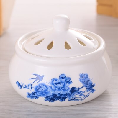 Elektrische Kachel Geur Diffuser Keramische Geur Brander Wax Kaars Warmer Etherische Olie Brander Wax smelter Wax melt Brander: B