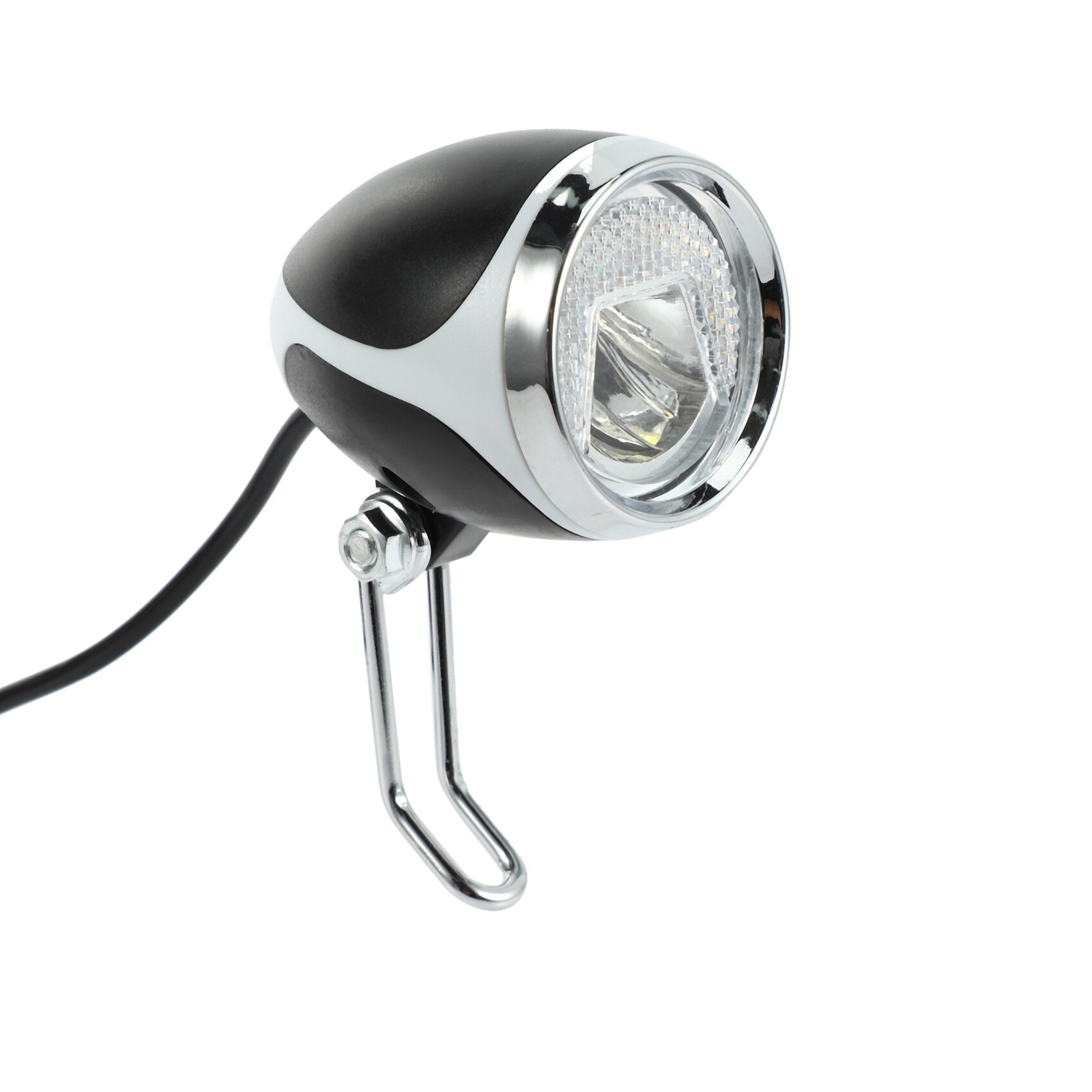 Feu avant LED avec klaxon pour vélo électrique, pour Scooter, cyclomoteur, Tricycle, vtt