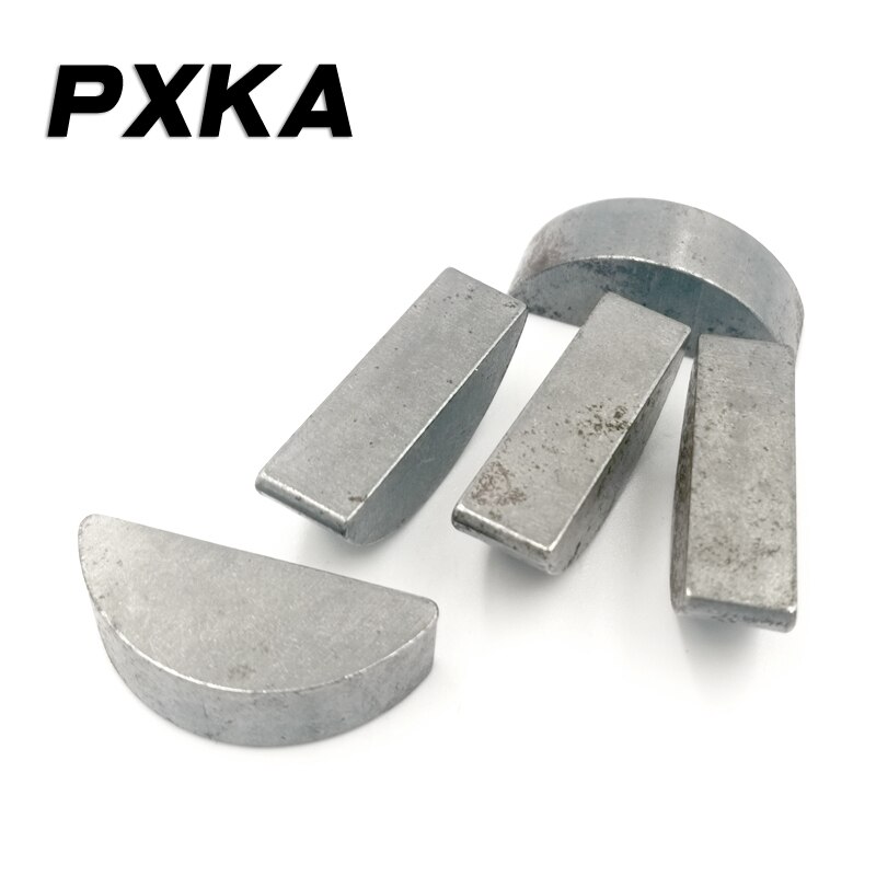 ￠6￠8￠10 Half-round key Crescent key Moon key C-shaped round key pin GB1099 Half-round pin