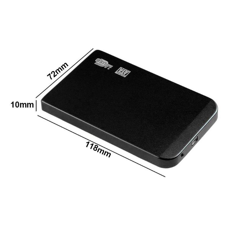 Ultra Dunne Hdd Case Sata Naar Usb 3.0 Ssd Adapter Hard Drive Case Externe Hdd Behuizing Voor 2.5 Inch Hdd ssd Harde Schijf