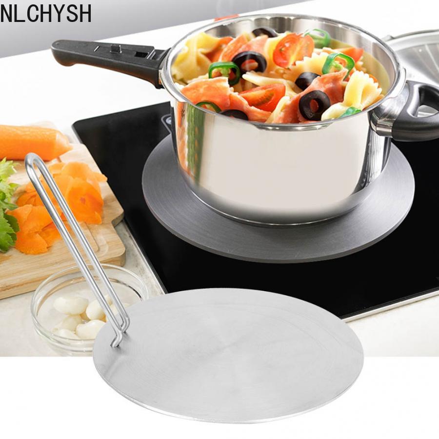 24cm Stainless Steel induction hob converter Cooking Plate Heat Diffuser Converter for Gas Electric Induction Cooker