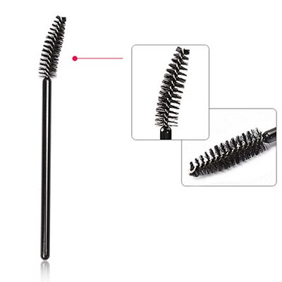 Practical Rotate Spiral Eyelash Comb Eyebrow Brush Comb Elbow Dispsable Massara Brush Makeup Cosmetic Tools