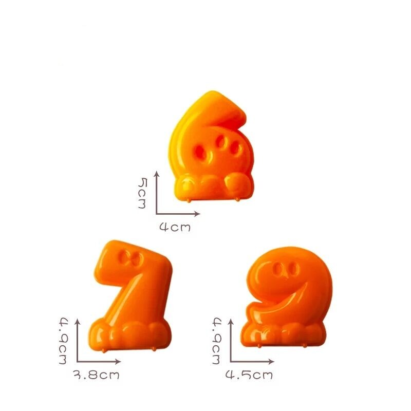 10 Sets Van Digitale Sterven Spelen Zand Outdoor Speelgoed Voor Childrensummer Zee Strand Speelgoed Baby Dune Zand Mold Gereedschap Sets verdikking Abs