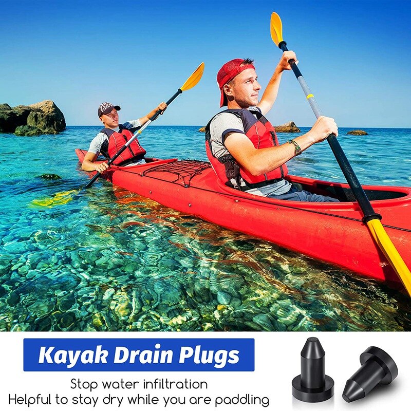 -6Pcs Kajak Drain Plug Drain Stoppers Past Meest Kayak Kano Sundolphin Aruba 8, Ss Aruba10, Bali 8, sportman 8,Sportsman10