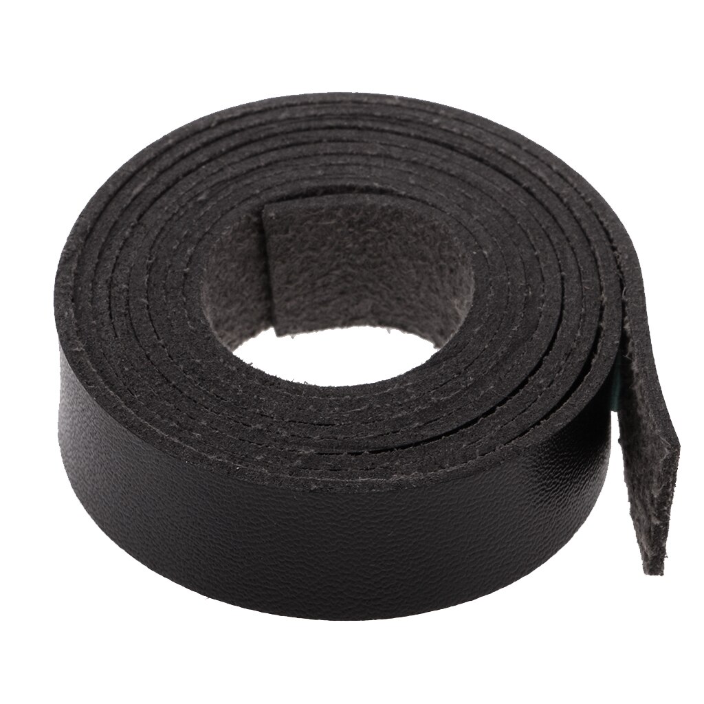 2 metros Cordón de cuero plano correas de cuero cordones de cuero DIY artesanía cinta cintas