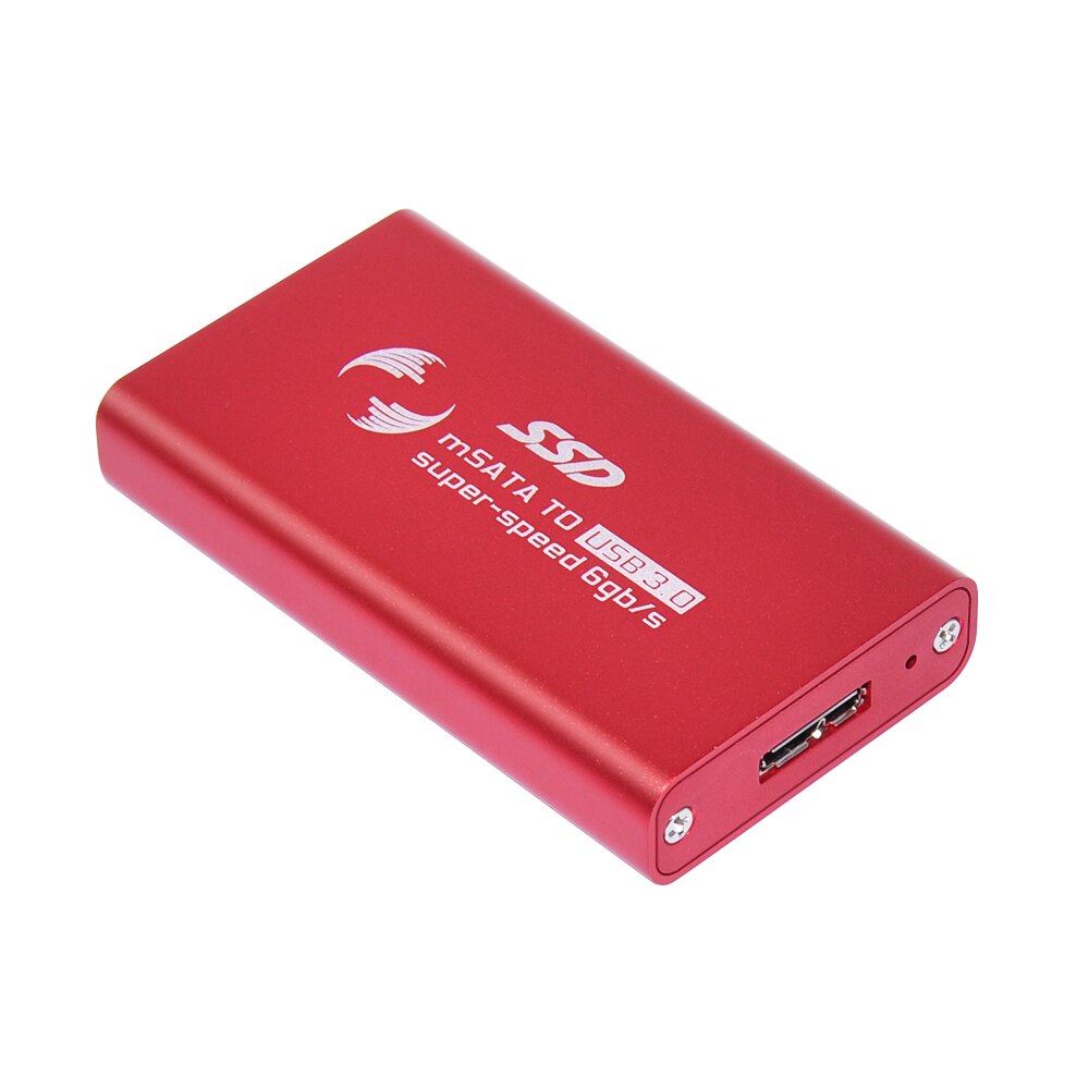 SSD Drive Disk mSATA to USB 3.0 2.5 inch External Portable Mobile Box SSD Box Case For Laptop Computer Up to 5Gbps