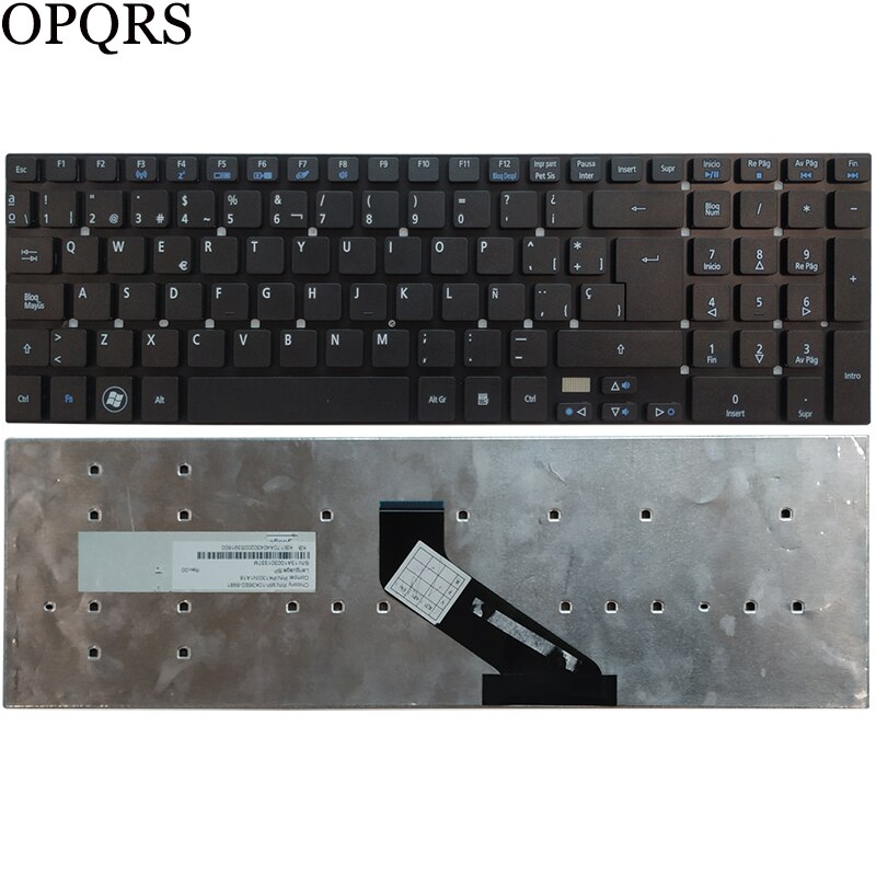 Spaans/Sp Laptop Toetsenbord Voor Acer Extensa 2508 2509 2510 2510G Z5WBH EX2508 X2508 EX2509 EX2510 2508G 2509G 2510G-365E
