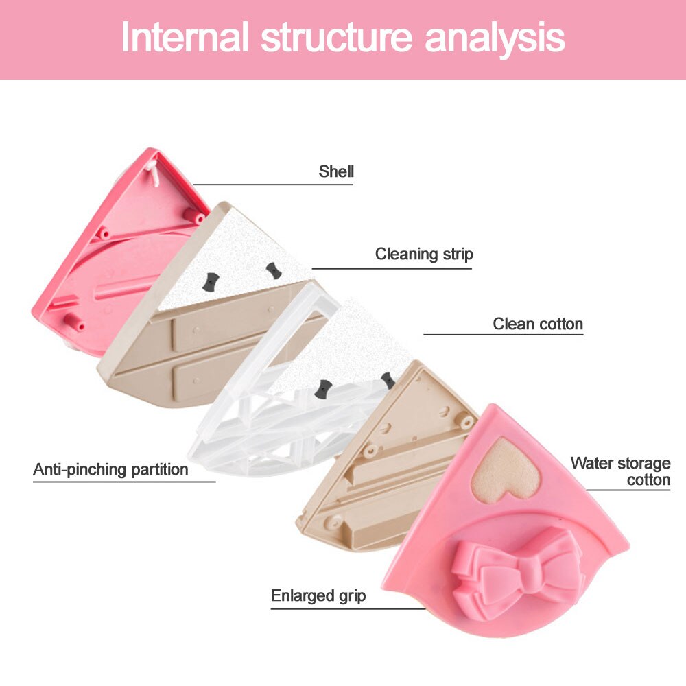 Household Magnetic Window Wiper Glass window cleaner Double Side Magnetic Brush Window Glass Brush for Washing Cleaning Tools