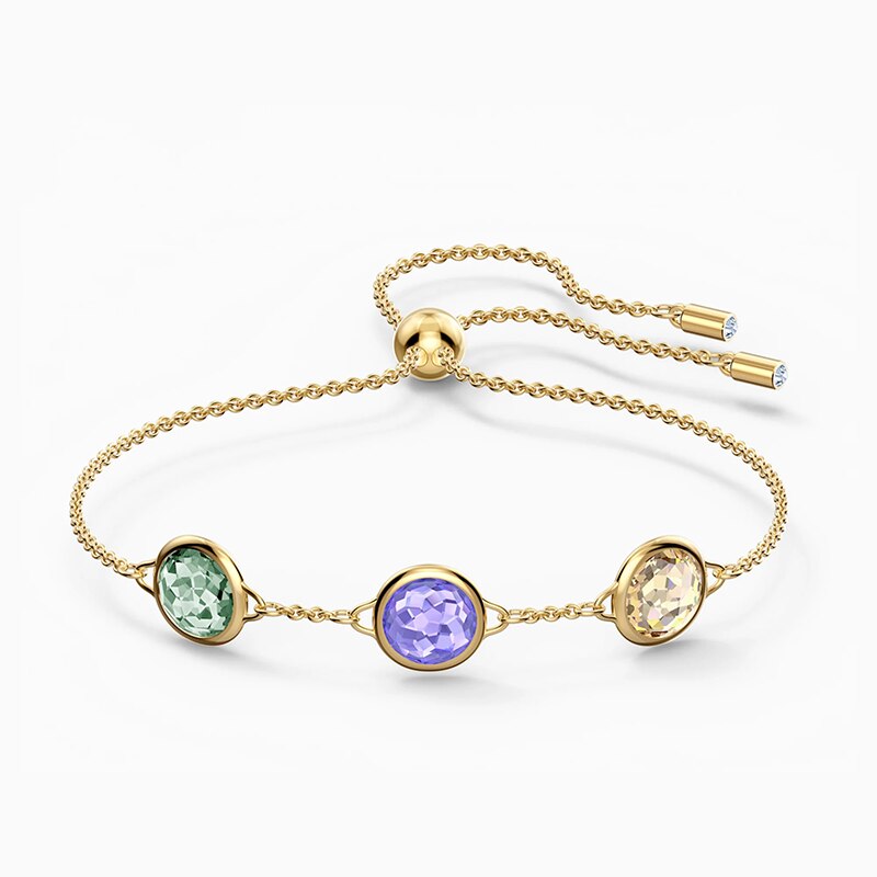 Swarovskis Originele 1:1 Prachtige Tahlia Kristal Ketting En Kristallen Ring En Kristallen Oorbellen Dames Mode Sieraden Set: 5565550