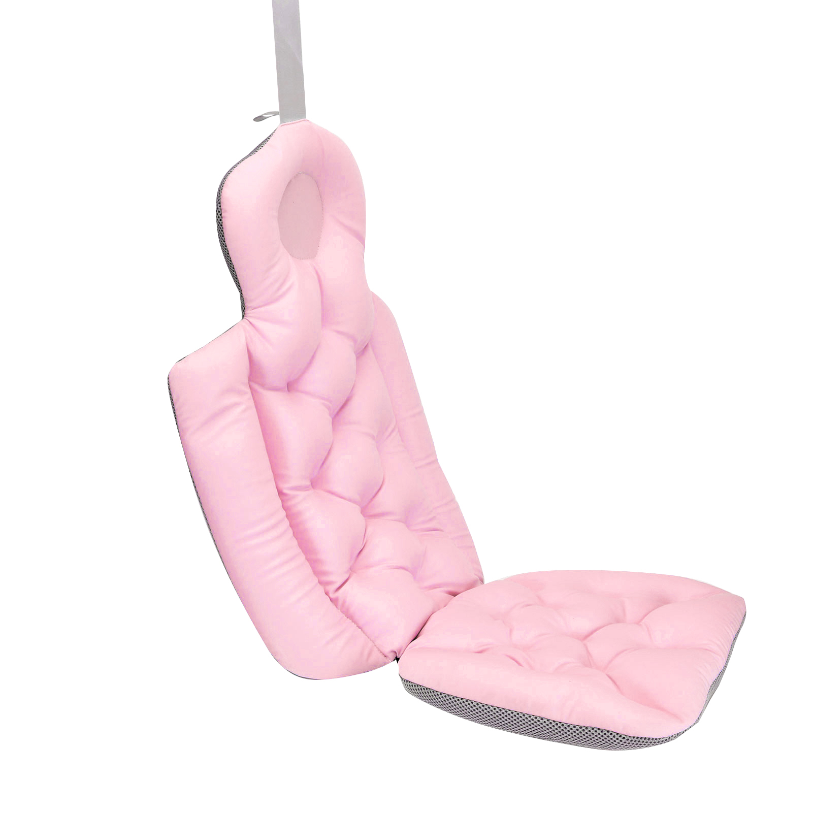 Bathtub Pillow Back Support Bath Cushion Full Body Shoulder For Head Home Neck Ergonomic Non Slip Spa Soft Bathroom