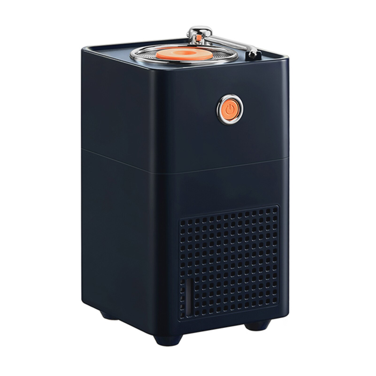 Bedroom Personal Desktop Humidifier USB Rechargeable With Water Tank Home Office Portable Multifunction Travel Air Fresh For Car: Dark Blue