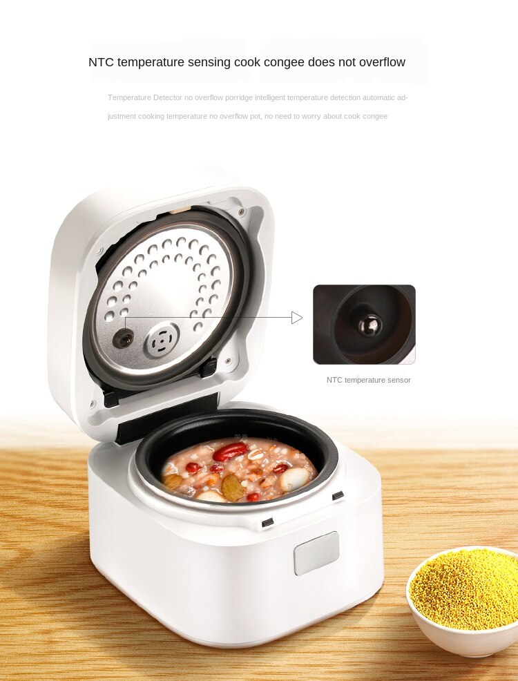 Cuiseur multifonction pour réservation de riz, cuiseur domestique intelligent, 3l/5l, pour soupe, Congee, riz
