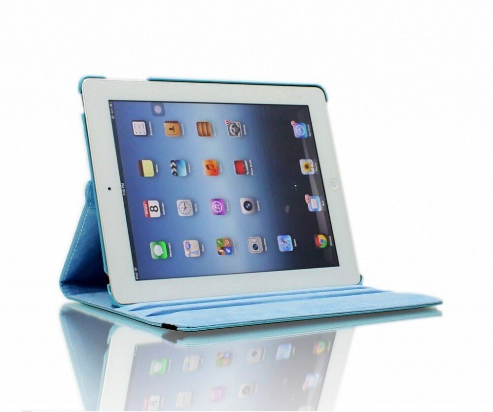 CucKooDo 360 Degree Rotating Stand Smart Case Cover for iPad with Retina Display (iPad 4th), For the iPad 3 & iPad 2