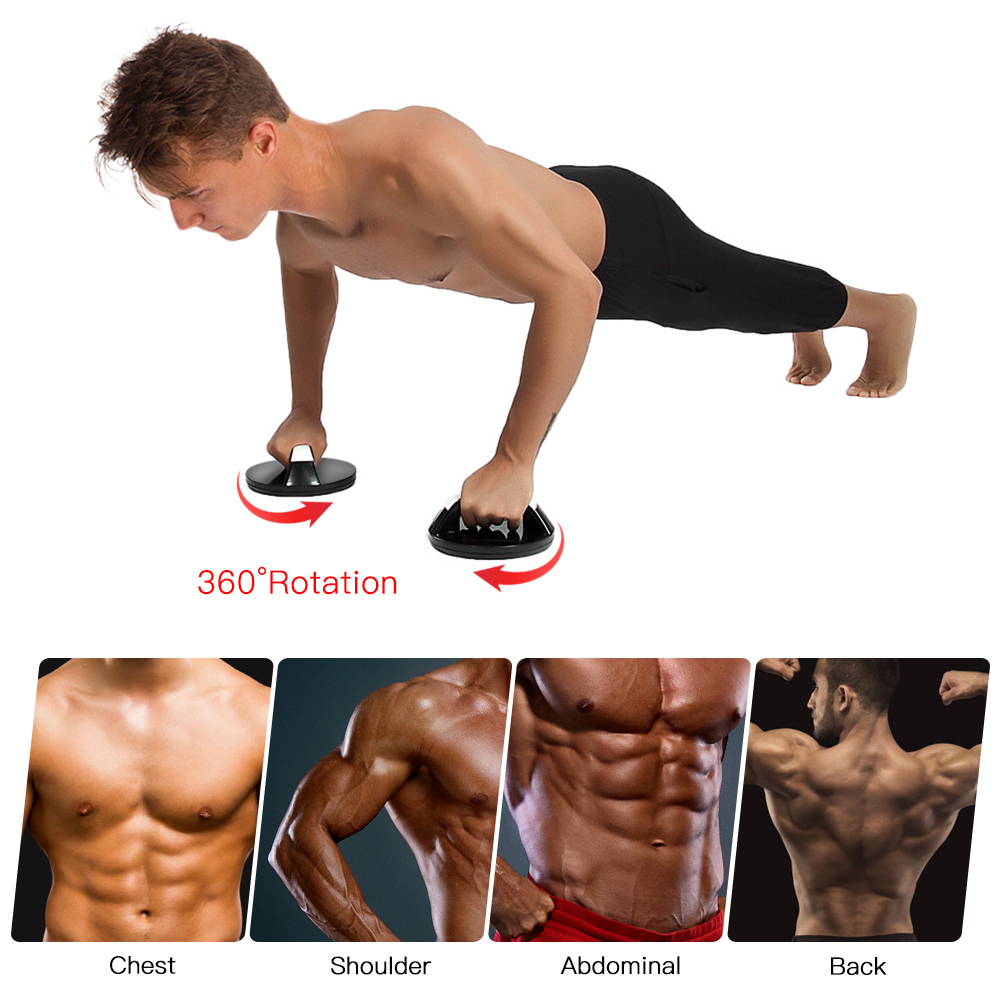 Udendørs fitness roterende push up barer sport rotation push-ups håndtag rotatestands hjem gym gym bodybuilding fitness udstyr