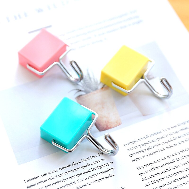 3Pcs Magnet Hook Tools Magnetic Hooks School Locker Hook Refrigerator Hanger Wall Hooks For hanging Hangers Key Hanging