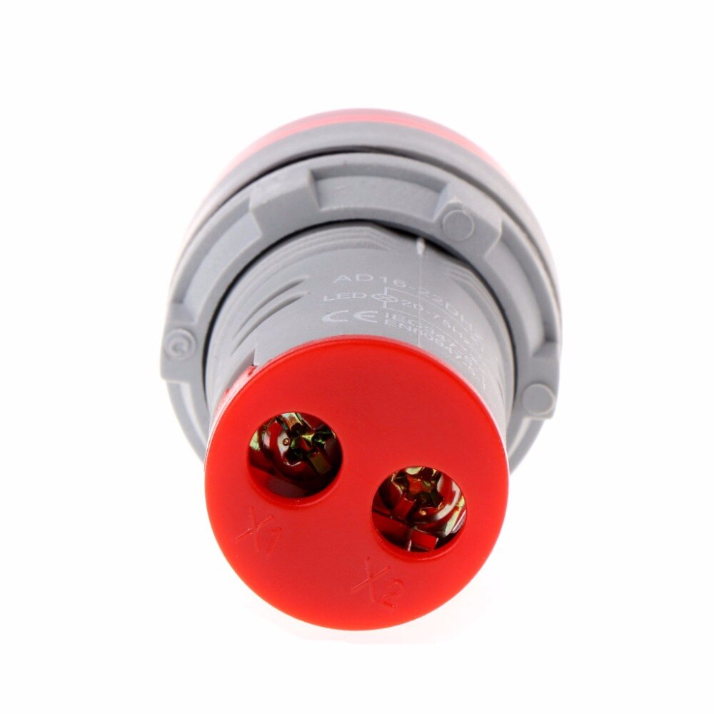 22mm Hertz AC Frequency Meter LED Digital Display Indicator Signal Lamp Lights