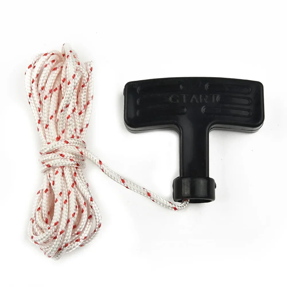 Recoil Starter Rope 2.5 Meter 3mm Pull Cord Starter Handle For Lawn Mower Chainsaw Trimmer Edger Engine Part Grass Trimmer