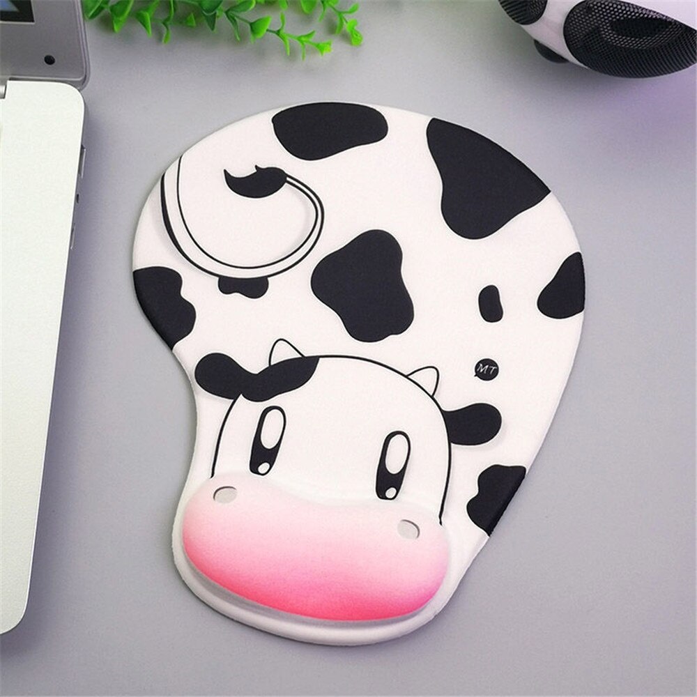 Memory Foam Mousepad Voor Laptop Computer Bureau Pad Leuke Cartoon Pols Pad Anti Slip Polssteunen Tafel Schrijven Kawaii Bureau mat