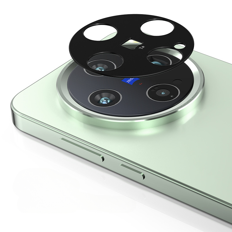 Hinten Kamera Objektiv Abdeckung fallen Für Vivo X200 Profi Zurück Aluminium Metall Kamera Objektiv Schutz Für VIVO X200 Profi Mini Objektiv Ring Film: Lila