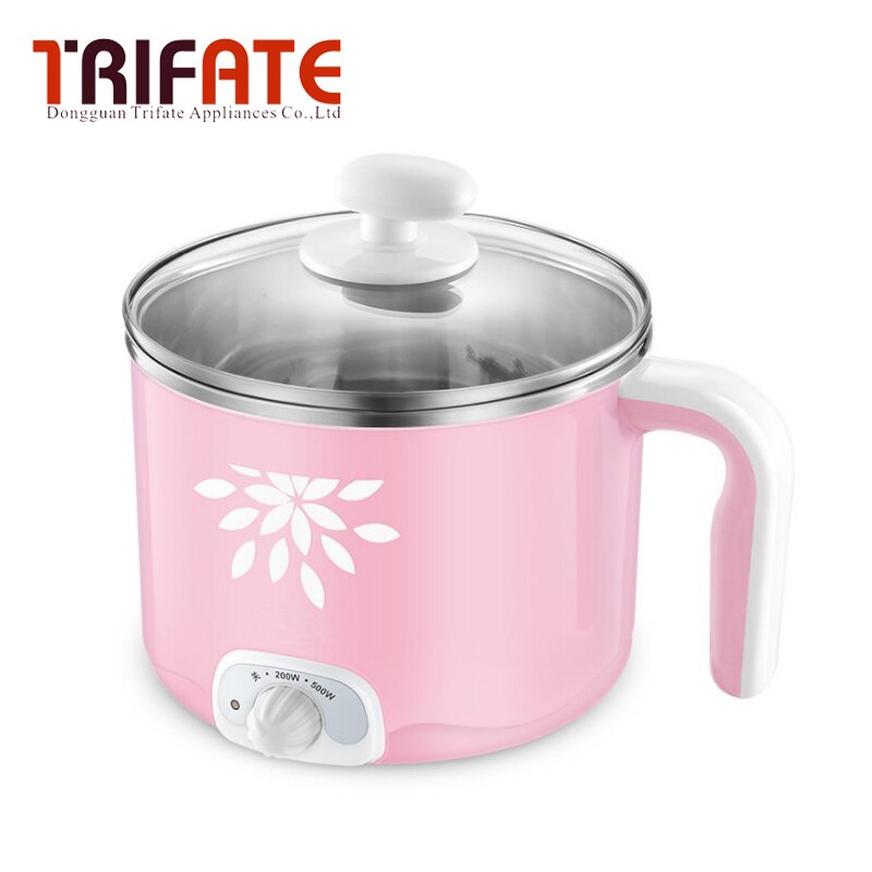 Mini portable 220V 1.5L large capacity Multi-functional electric pot students noodles electric cooker