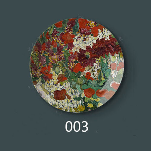 Dekorplater 8 tommer louis valtat oljemaleri dekorative kunstplater hjem vegg hall hengende: 3