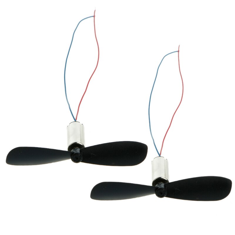 1 Pair DC 4.2V 614 Micro DIY Helicopter Coreless Motor With Propeller High Speed