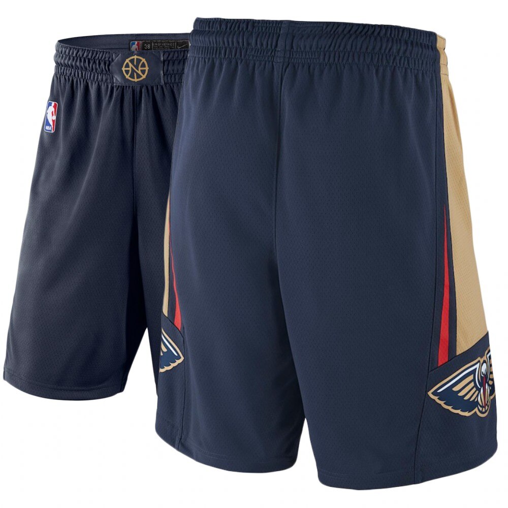 Nike nouvelle hoolicans homme rouge marine NBA swingman short de basket