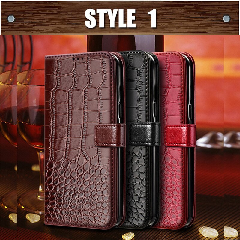 Flip Case for Alcatel 1C 5003D phone holster Wallet Leather Cases Card Slots