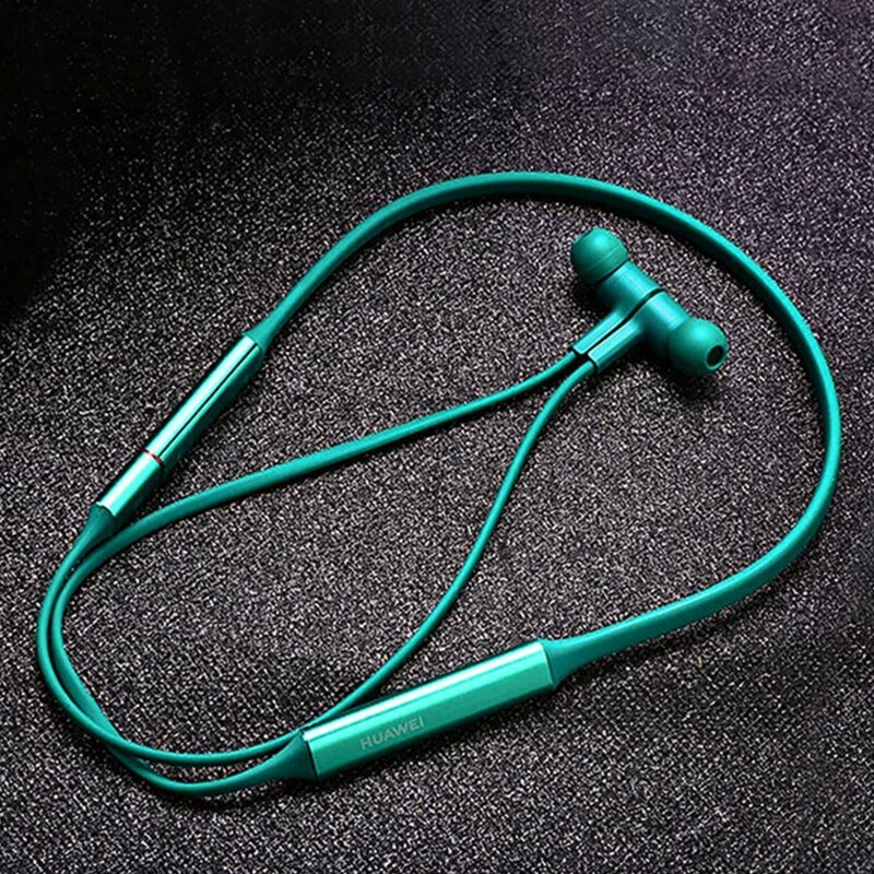 Huawei FreeLace Wireless Earphone Bluetooth Sport Waterproof In-ear Memory Cable Metal Cavity Silicon Magnetic Switch