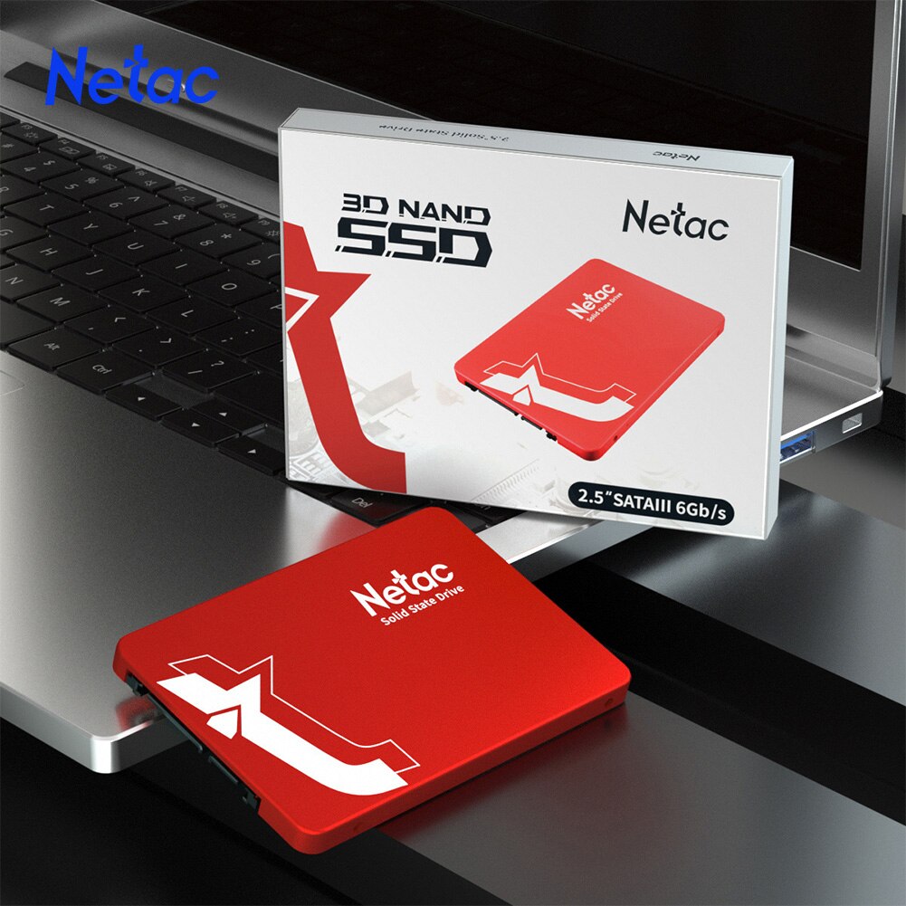 Netac SATA3 SSD 128gb 240gb 256gb 1tb 2tb Hdd 2.5 Hard Disk Disc Internal Solid State Drive for laptop desktop