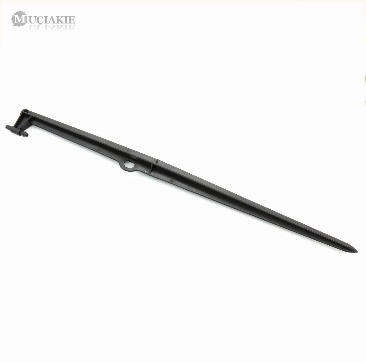 Muciakie 10 stk 45cm hødu faste staker til hage drypp vanningsspinkler 8/11 4/7mm slange pigg sprøyte slange brakett stativ