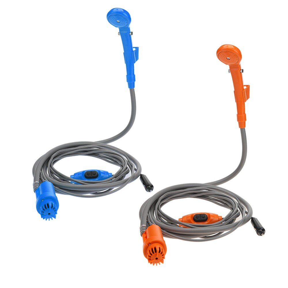 Portable Car Cleaning Tools Car Washer Camping Shower Set Electric Pump For Outdoor Camping Travel Pet Dog Man Woman
