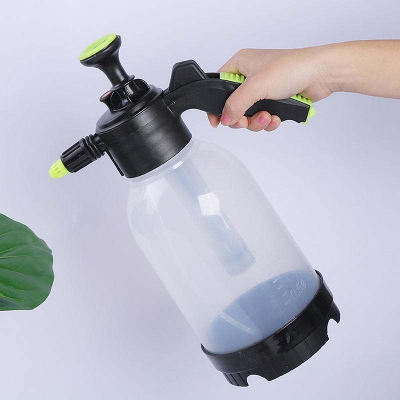 Spray Fles Pneumatische Automatische Spuit Auto Spuit 2L Duurzaam Wit Fles Gieter Zuur en Alkali Bestendig