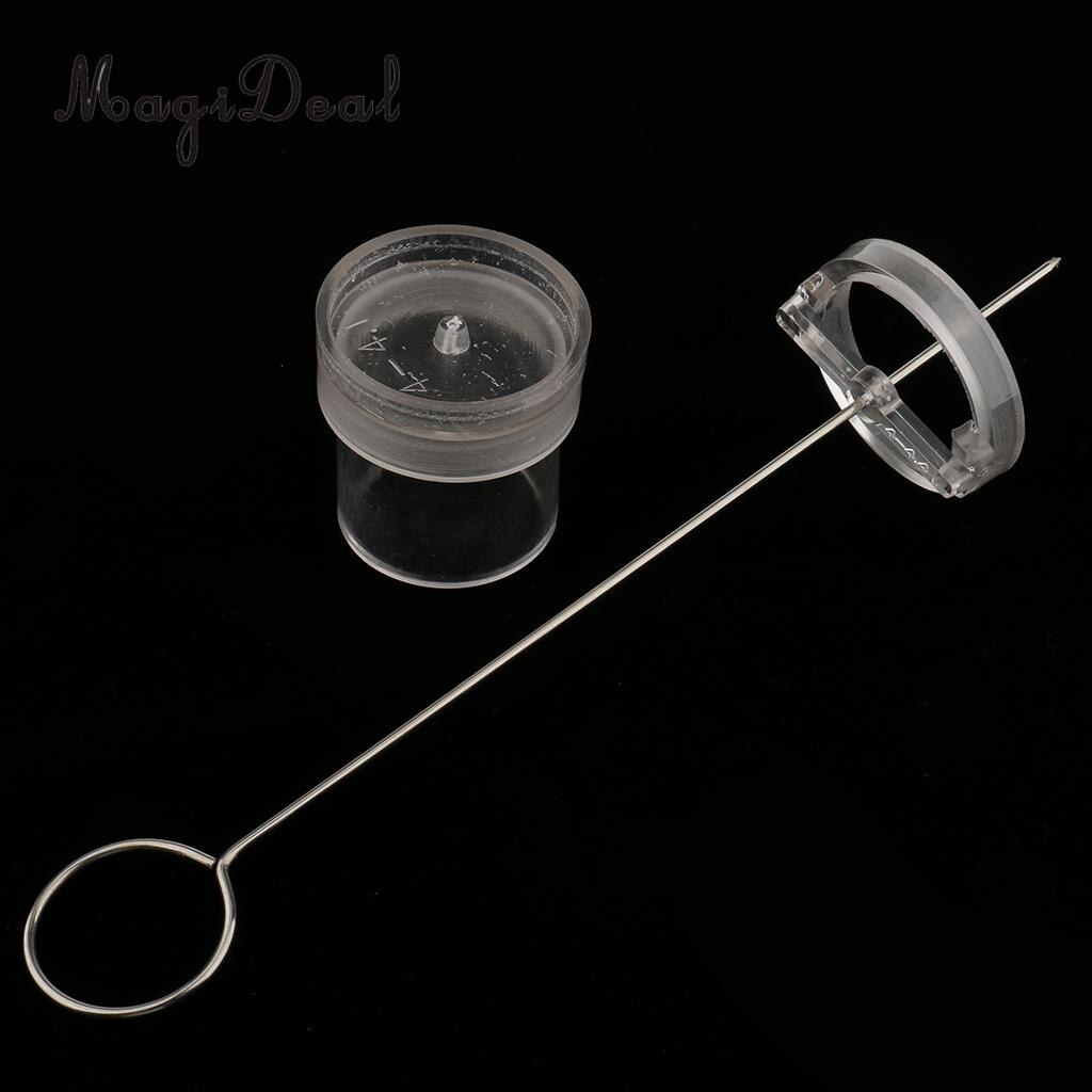 Plastic Candle Making Model Flat Top Round Candle Mold for DIY Candle Making