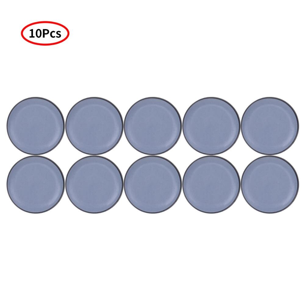 Almohadillas deslizantes para patas de muebles Almohadillas protectoras antideslizantes de goma adhesivas para pies de muebles, Almohadillas protectoras para patas de mesa, taburetes para Sillas: 25mm Blue Yellow