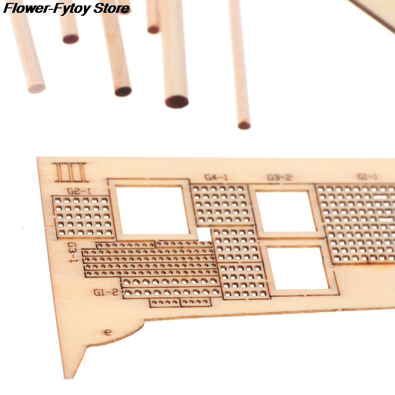 1 Set 1:100 Halcon Wooden Sailing Boat Model DIY Kit Ship Assembly Decoration