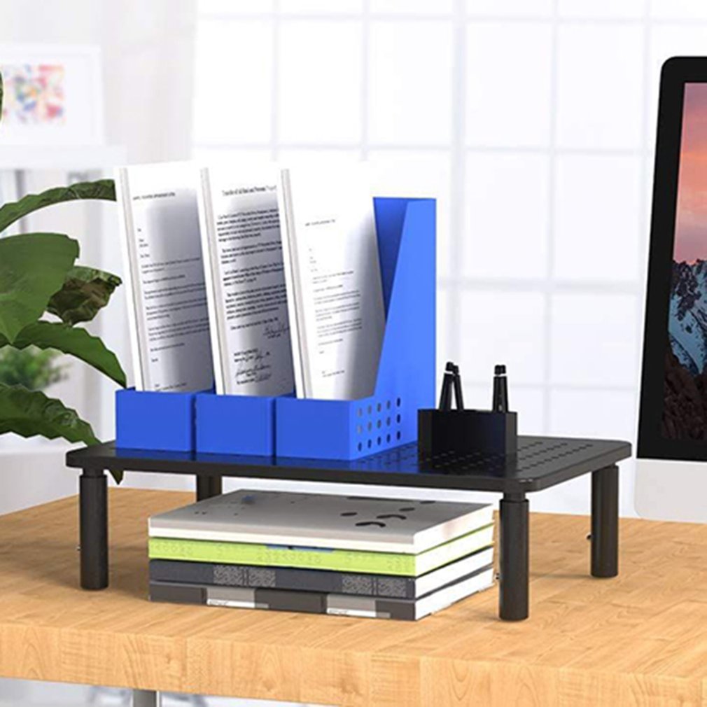 1 Pcs Easy-To-Install Height-Adjustable Computer Heightened Table Monitor Heightened Rack Laptop Stand