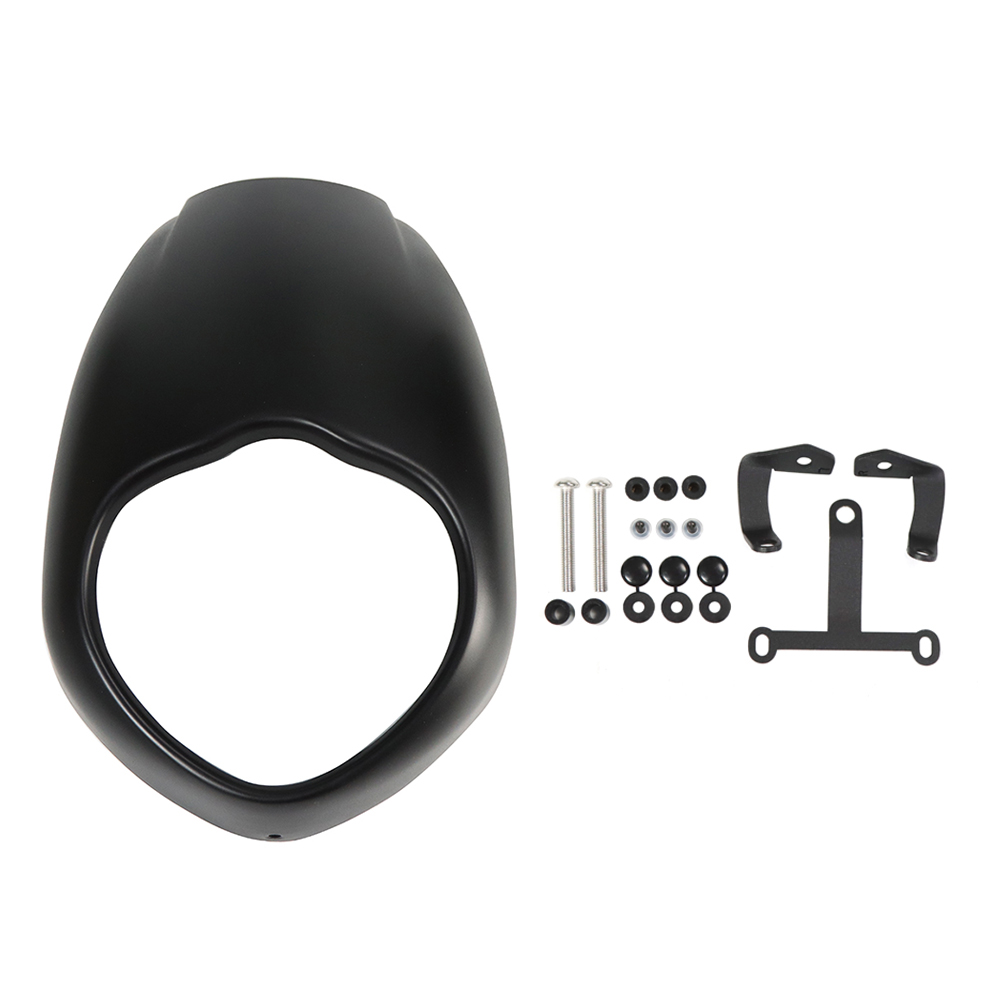 Per Kawasaki Vulcan S 650 EN650 VN 2015-2022 accessori moto staffa parabrezza parabrezza: Matte black