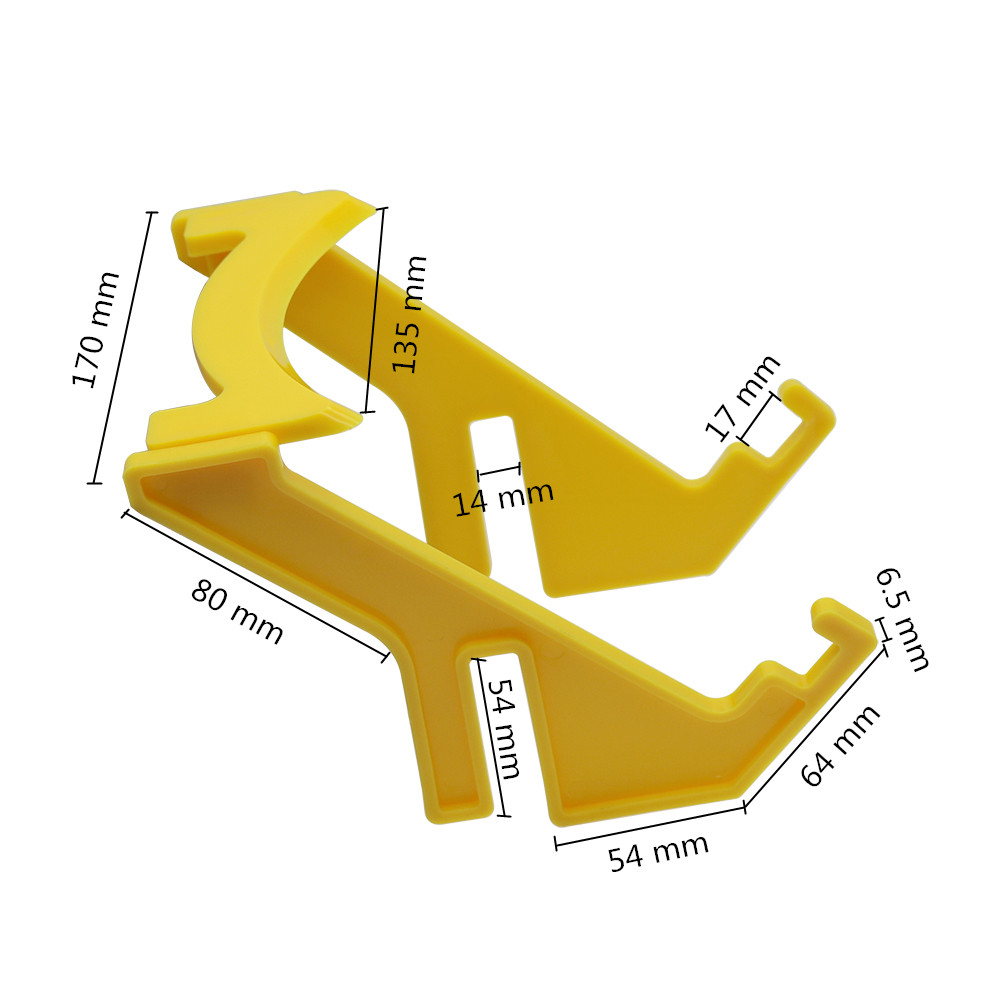 1Pc Honing Emmer Stand Plastic Honing Emmer Klem Bijenteelt Gereedschap Honing Pot Stand Ondersteuning Rack Imker Levert