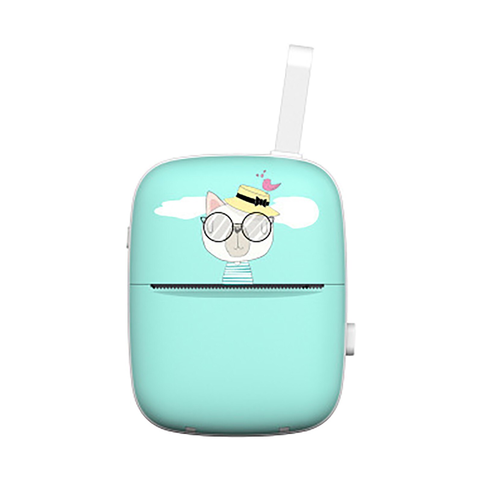 Mini impresora térmica portátil de bolsillo para fotos, impresión térmica de 58mm, Bluetooth, Papel de impresora, Android IOS de viaje: E