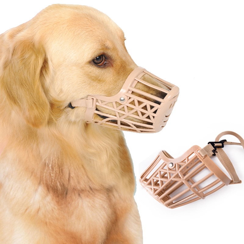 Veiligheid Bite Golden Retriever Muis Mash Verstelbare Hond Muilkorf Voor Kleine Grote Honden Chihuahua Sheperd Puppy Grote Hond Levert