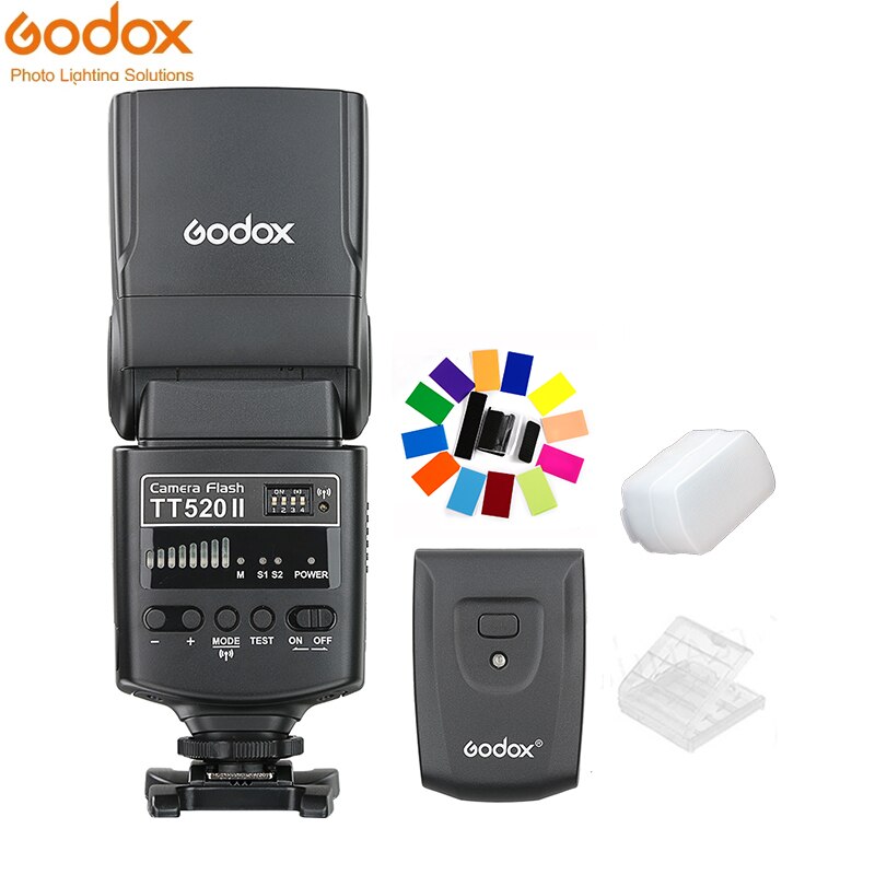 Godox Thinklite Camera Flash TT520II with Build-in... – Grandado