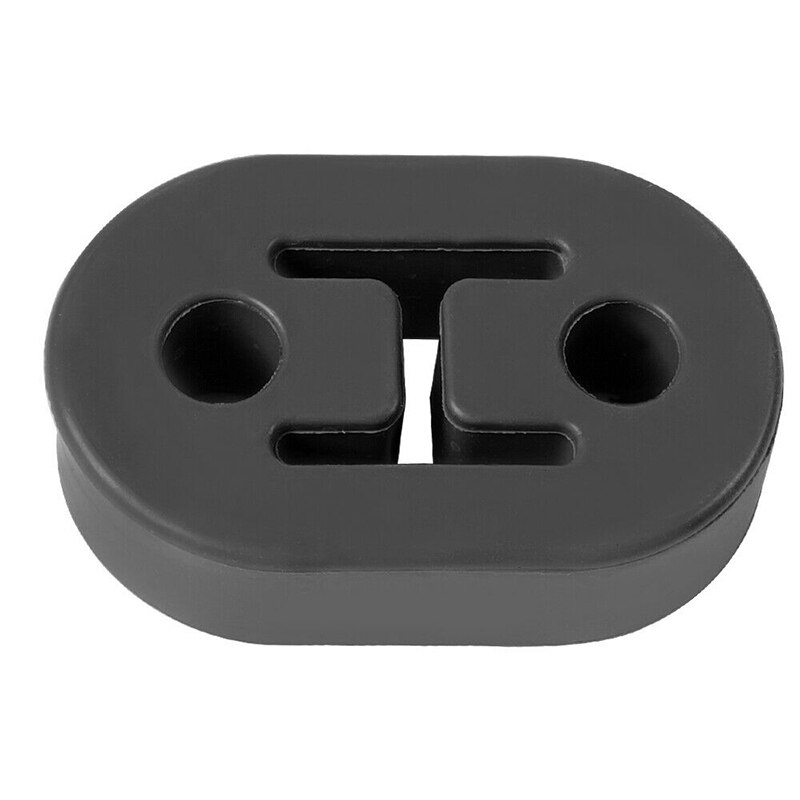 Tubo de escape de poliuretano Universal para coche, soportes de montaje, colgador aislante, diámetro de goma de 4 piezas, 12mm, 2 agujeros