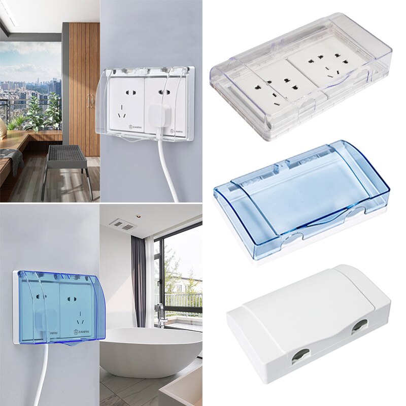 Protector De Enchufe Eléctrico Caja Impermeable D Grandado 