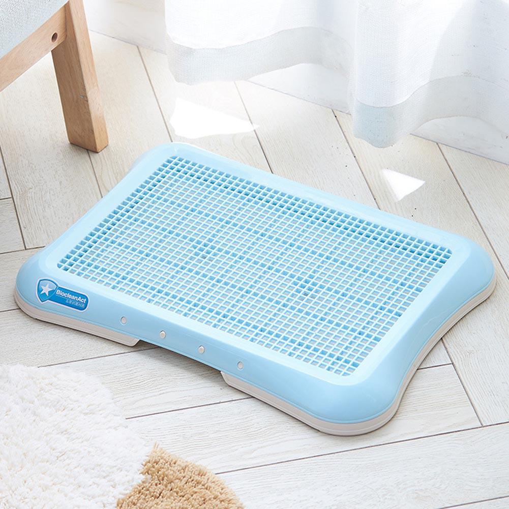 Orinal de plástico para mascotas, bandeja de arena para cachorros, inodoro de entrenamiento, fácil de limpiar, novedad de